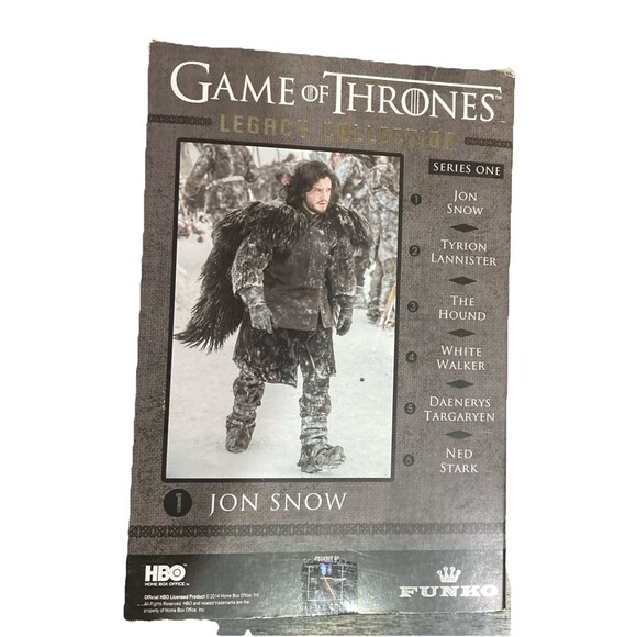 Game Of Thrones Legacy Collection Jon Snow Funko Sealed - Picture 3 of 5